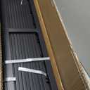 Qingzhou Box Spring King Bed Bases, 7 Inch High Metal King Size Box Spring Only, Heavy Duty Mattress Foundation with Fabric Cover, Easy Assembly, Quiet Noise Free, Non Slip, Black