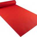 LEMONSODA Red Carpet Runner 2 x 15 Feet | Thick Durable 70 GSM Polypropylene | High Pile Non Slip Indoor Aisle Runner | Hollywood Party Decoration Fabric for Weddings Proms Events