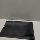 Stove Top Cover for Electric Stove- Range Covers for Electric Stove,Silicone XXL Dish Drying Mat, Glass Cooktop Covers, Flat RV Range top Mats (Black, 28"x20")