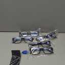 Gaoye 0.75 Professional Reading Glasses for All Day - Computer Readers with Blue Light Protection - Value Pack