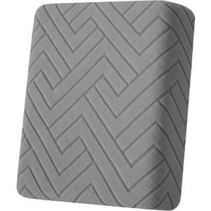 Couch Cushion Covers Non Slip Stretch Sofa Slipcovers,Light Gray | Anti-Slip, 1-Piece, Elastic Bottom, Stretchy, Pet Friendly, Machine Washable, Durable, for Sofa, Couch, Chair, Living Room