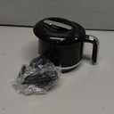 Dental Ultrasonic Retainer Cleaner Machine: Dental Cleaning Pod for Denture/Mouth Guard/Aligner/Night Guard/Braces/Toothbrush Heads/Jewelry - 45kHz Retainer Cleaner with Digital Timer & 200ML (deep black)