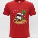 Christmas Santa Beach Xmas Tropical Hawaii Men Women Kids T-Shirt 2Y