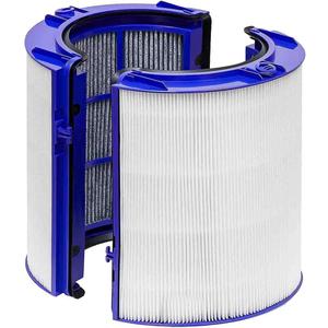 2-IN-1 Filter Replacement for Dyson PH01 HP07 HP10 TP07 TP10 TP09 HP09 HP06 TP06 Air Purifier 360 Combi Glass Pure Cool Hot Humidify Fan, 2-IN-1 Filter+ Carbon Filter (Upgraded)