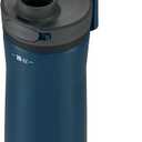 Contigo Jackson Chill 2.0, Vacuum-Insulated Stainless Steel Water Bottle with Secure Lid, Leak-Proof Travel Friendly, 20oz Capacity, Blueberry Color, Keeps Drinks Cold for 12 Hours