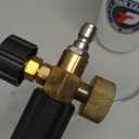 Tool Daily Foam Cannon with 1/4 Inch Quick Connector, 1 Liter, 5 Pressure Washer Nozzle Tips