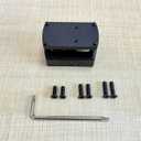 4 x 0.87" Red Dot Sight Riser Mount - Picatinny to RMSc/RMS/Doctor/RMR/SRO/407C/507C/508T/407K/507K/Vortex Venom/Viper/Fastfire Adapter (Doctor/Noblex/CTS-1250 Footprint)