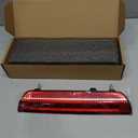 Third 3rd Brake Light LED for 2014-2019 Nissan Rogue, High Mount Rear Brake Lights Assembly for 14-19 Nissan Rogue, Waterproof Center Cab Lamp Stop Light (Red)