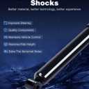 Shocks for Ford,ECCPP Rear Shocks Absorbers Fits 1984 1985 1986 1987 1988 1989 1990 1991 1992 1993 for Ford for Mustang,1986 for Mercury Capri 343161 5845 Auto Shocks Gas Struts(Set of 2)
