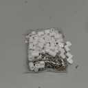 48 Pack 3/8 Inch Window Screen Clips, Screen Clip with Screws Storm Window Clips Bulk Sturdy Storm Panel Retainer Clip for Fasten Screens, Windows and Windproof Door Panels-White