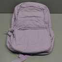 BAGSMART College Laptop Backpack, Travel Backpack for Women, Quilted Casual Daypack, Water-Resistant Bookbag for 15.6 Inch Laptop, Lavender