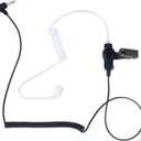 Law Enforcement Surveillance Kit Acoustic Tube Listen-only Earpiece for 2 Way Radio (3.5MM)