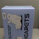 Pet Air Purifier for Home Large Room 2500 sq ft, H13 HEPA Washable Double-Sided Filter, Air Cleaner for Pet Hair Dander Odor Allergies Pollutant Smoke Dust, PM2.5 Air Quality Monitor, Auto Mode, Grey