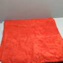 Fancy Homi 2 Packs Red Decorative Throw Pillow Covers 18x18 Inch for Living Room Couch Bed Sofa, Rustic Boho Farmhouse Home Decor, Soft Corss Corduroy Patchwork Textured Square Cushion Case 45x45 cm