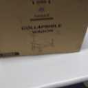 Favoyard Collapsible Wagon 100L & 330LBS, Heavy Duty Wagon Carts Foldable, Portable Folding Wagons with All - Terrain Wheels& Drink Holders, for Grocery Camping Beach Shopping Garden, Black