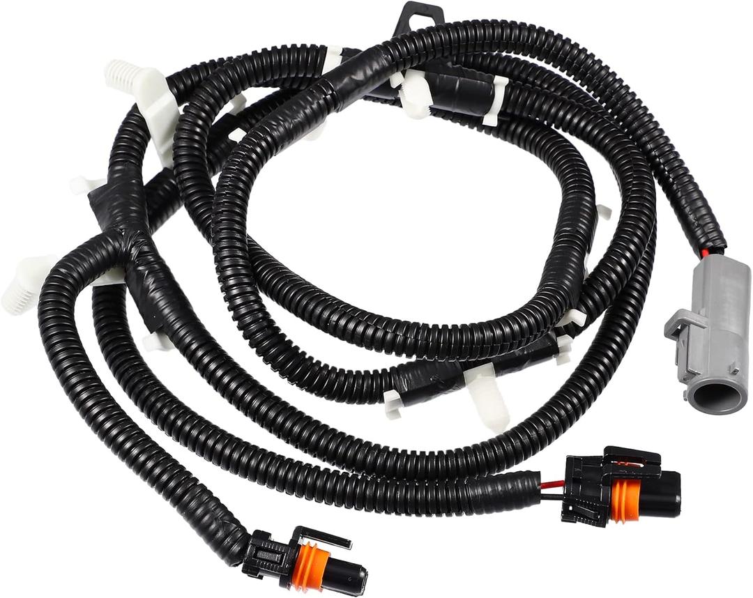 X AUTOHAUX 5C3Z15A211BA Fog Lamp Driving Light Wiring Harness Fit for Ford F250 F350 Super Duty 2005-2007 Wire Connector