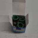 IMPRESA Silicone Hose Adapter for Sink Faucet & Bathtub to Hose Adapter - Green 0.25" Thick, 3-Pack - Slip-On Connector with Universal Clamp for Threadless Faucets