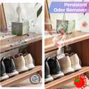 4 x Strawberry Scented Sachets Long-Lasting Odor Remover and Freshener for Shoes, Closets, Drawers, and Storage Spaces Pack of 10