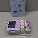 Kids Instant Digital Cameras for Boys and Girls, 1080P HD Dual-Lens Selfie Digital Camera with Print Paper & 32G Card, Christmas Birthday Gifts Toys for Toddler and Teenagers Age 3-16 Years Old (Purple)