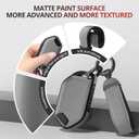 for Kia Key Fob Cover Accessories- Matte TPU Key Fob Cover with Leather Keychain for TellurideCarnival,K5 gt lineK5ForteK4SorentoSportage and More.