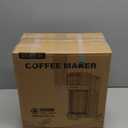 Single Serve Coffee Maker for Pods & Ground Coffee, 6 to 14oz Brew Sizes, Strong Brew Option, Fast Brewing, Compact Design with Removable 40oz Reservoir, Travel Mug Friendly, christmas gift