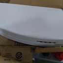 Flash Furniture Scarborough 5' Round Plastic Folding Table with Carrying Handle, Plastic Foldable Table for Indoor/Outdoor Events, White