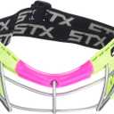 STX Lacrosse Rookie-S Youth Goggle (Lime/Pink)