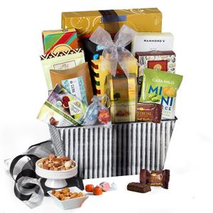Broadway Basketeers Fathers Day Gift Basket Snack Gifts for Women, Men, Families, College  Delivery for Birthday, Appreciation, Thank You, Corporate, Get Well Soon Care Package