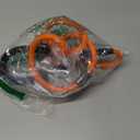 Strong Slip Rope Dog Training Leash (4ft) - Heavy Duty Durable Braided Nylon Lead with Rubber Stopper & Padded Handle - Large Medium Small Dogs No Pull Walk Leash (Orange, 1/2" x 4ft)