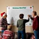 2 x 2025 New Jumbo Christmas Search Poster  Giant 36"x24" Wall Game, Poster-Size Word Search, Large Holiday Activity Giant for Families