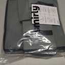 SMIRLY 6 Shelf Hanging Closet Organizer Hanging Shelves, Closet Hanging Organizer with 2 Sturdy Hooks for Wardrobe, Nursery, Storage (Grey, 3 Shelf)