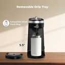 CHULUX Single Serve Coffee Maker for K Capsule, Mini Single One Cup Coffee Machine, Perfect for Small Space, Black