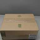 qiqee Auto-pop up 50 Packs Bakery Box With Window 8x8x2.5 inch Brown Pie Boxes Pastry