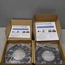 JiiinMiiin 5x4.5 5x4.75 Wheel Spacers,3/16"(5mm) Wheel Spacer Adapters 78.1mm Hub Bore for 1964-2014 Mustang 1991-2011 Ranger 1984-2001 Cherokee 1987-2006 Wrangler 1991-2012 Town Car 1992-2021 Camry (Black)