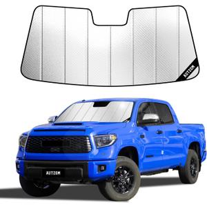 Windshield Sun Shade for Toyota Tundra 2014-2021, Vehicle-Specific Design