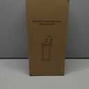 Dusk to Dawn Large Outdoor Wall Light 17 Inch, Exterior Light Fixture Porch Light with Tempered Clear Glass, IP65 Waterproof Anti-Rust Outside Wall Sconce Matte Black Wall Lantern, 1-Pack