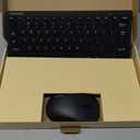 TECKNET Wireless Keyboard and Mouse Combo, Mini Cordless Computer Keyboard and Mouse Set 2.4GHz, Silent Adjustable 1600 DPI, Quiet Click, Lag-Free for Computer, Laptop, PC, Windows, Mac, Chrome OS (Black)