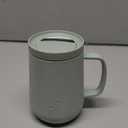 Simple Modern Voyager Signature Mug | Travel Coffee Tumbler with 360° Lid and Handle | Ceramic-Lined Insulated Stainless Steel Iced Cold Brew Cup | 12oz, Sea Glass Sage