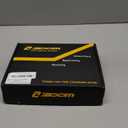 JFOYH zoom HB876 4-Piston Pre-Bled Hydraulic Disc Brake Set for Mountain Bike, Bike Disc Brake Kit with 160mm Rotors, Front and Rear Levers(PM Adapter Included) - Left-Front&Right-Rear (ZM3000 Red)