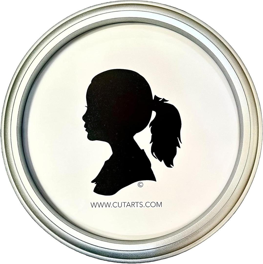 Silver 10" Round Frame