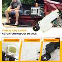 84873070 Pickup Box Tailgate Lock Actuator Fit for Chevrolet Silverado GMC Sierra 1500 2500HD 3500HD 2019-2021, Replace# 23388757