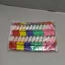 WSYUB 48Pcs Plastic Whistles, Sports Whistle Bulk with Lanyard, Super Loud Training Sports Whistle for Coaches Referees, Colorful Whistles for Toy Soccer Giveaways Party