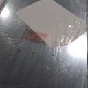 ANDY STAR Chrome Bathroom Mirrors for Over Sink, 30x55 Inch Polished Silver Mirror for Wall, Rectangular Metal Framed Vanity Mirror -Modern Clean Design with Superior Stainless Steel Frame