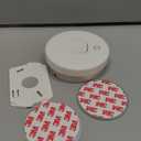 Smoke Detector, 10-Year Smoke Alarm with Photoelectric Sensor and Built-in 3V Lithum Battery, Fire Alarm with Test Button and Low Battery Warning, Fire Safety for Home,1 Pack