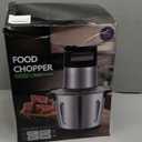 6L Electric Meat Grinder & Food Processor, 1200W Stainless Steel Meat Chopper with 6 Sharp Blades, 2-Speed Large Capacity Food Chopper for Beef, Chicken, Fish, Vegetables & Meal Prep