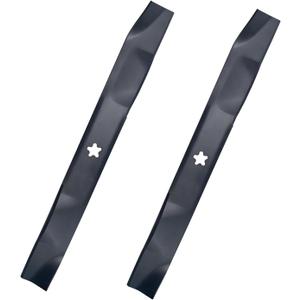 2PCS 134149 Blades Compatible with Craftsman 42 Inch LT1000 LT2000 YS4500 Husqvarna Poulan Pro 42'' Muching Blades for Lawn Mowers with 42 Inch Deck Repalce OE 532134149 422719 424752