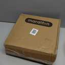 Marathon 00090 Flat-Free 2.80/2.50-4 Tire and Wheel Assembly, 3 Centered Hub, 3/4 Ball Bearings, Replacement Tire for Casters, Utility Carts and Other Equipment, Easy Install Assembly