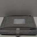 Kopi Baby Portable Diaper Changing Pad - Baby Diaper Changer Travel Bag with Wipes Pocket, Smart Design Portable Changing Mat, Infant Travel Station Kit, Gift for Newborn Girl & Boy - Grey, Classic