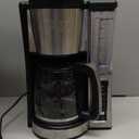 Ninja 12-Cup Programmable Coffee Brewer, 2 Brew Styles, Adjustable Warm Plate, 60oz Water Reservoir, Delay Brew - Black/Stainless Steel