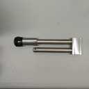 VNN Adjustable Drop Hitch - 8 Drop Hitch 2.5 Inch Receiver Black Interchangeable 3 Solid Ball Mount 1-7/8", 2", 2-5/16"(18,500 LBS GTW), Heavy Duty Aluminum Trailer with Pads and Locking Sets